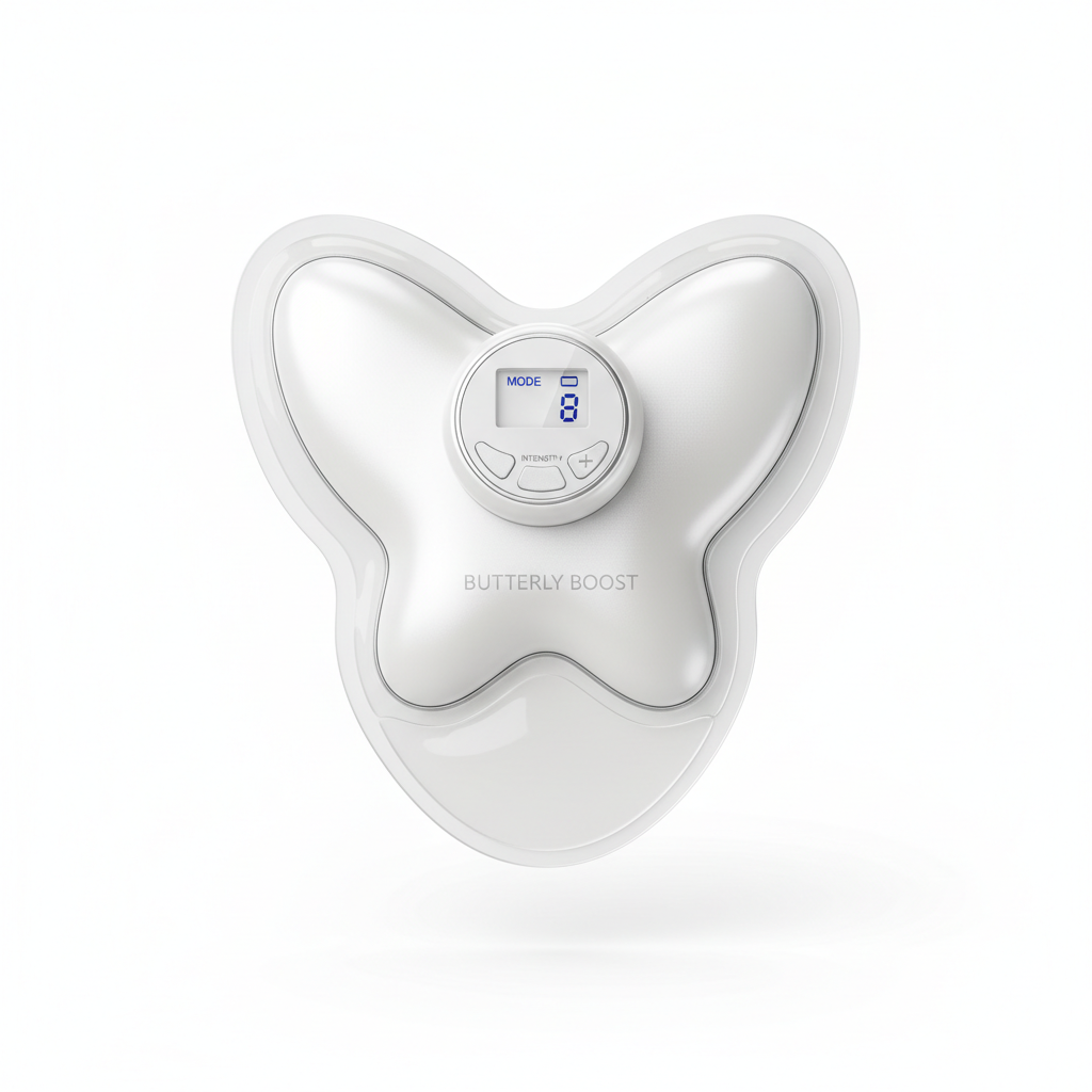 Mini Butterfly Massager EMS TENS Wireless Pain Relief Device